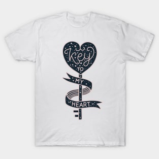 Key to my Heart Valentines T-Shirt